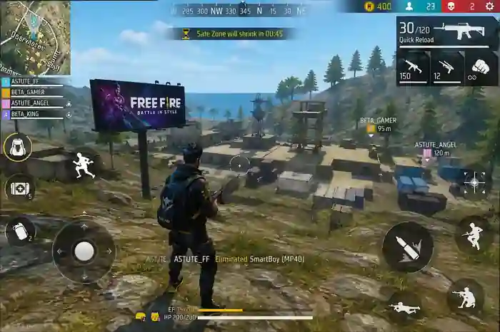 mid-match elimination